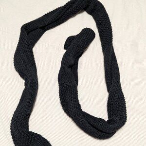 Classic Black Wrap Around Scarf